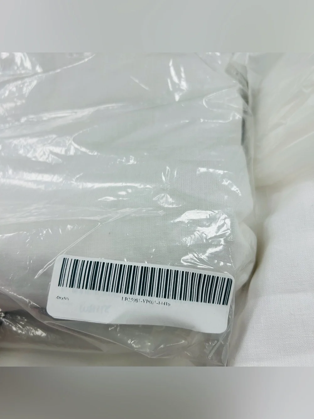 NWOT QUINCE Set Of 2 48x96 European Linen Curtains White 8696